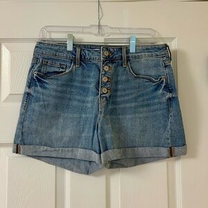 Old Navy High Rise Button Fly Shorts